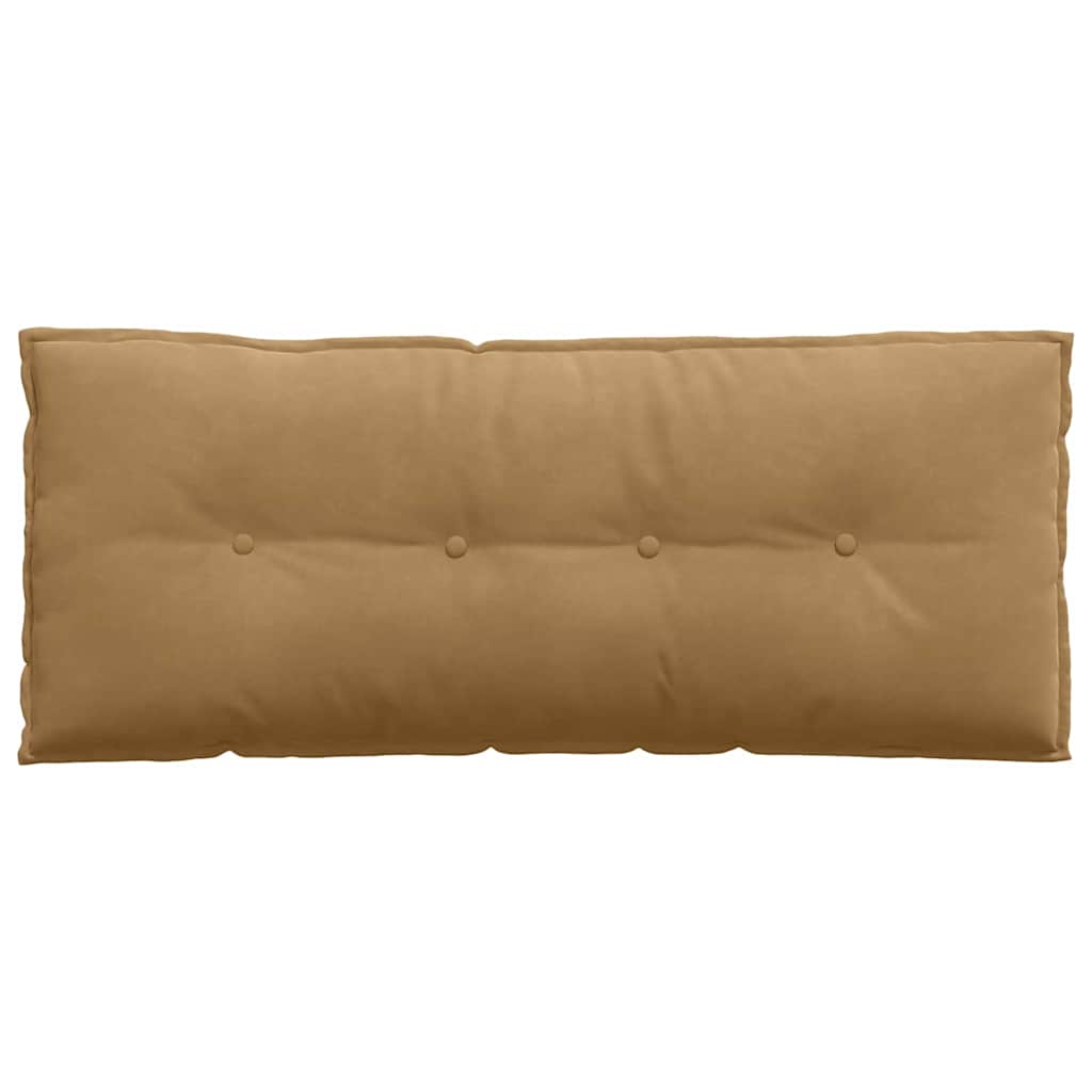 Rugkussen Bruin 120 x 50 cm Cordstof is nu te koop bij PeponiXL, paradijselijk wonen!