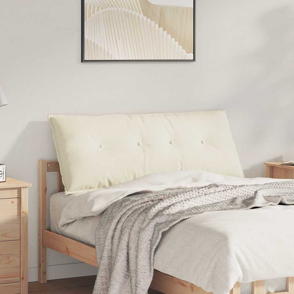 Rugkussen Crème 120 x 50 cm Cordstof is nu te koop bij PeponiXL, paradijselijk wonen!
