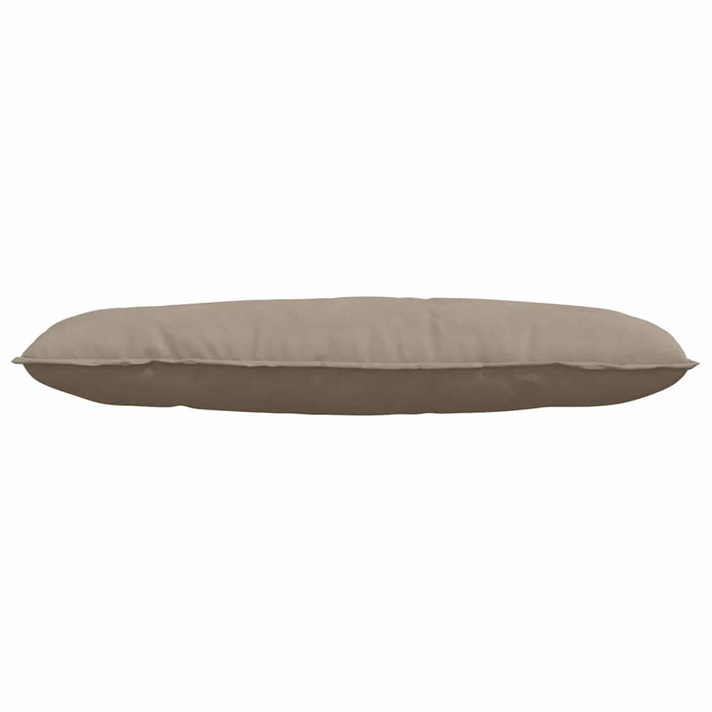 Rugkussen Taupe 120 x 50 cm Microvezel Stof is nu te koop bij PeponiXL, paradijselijk wonen!