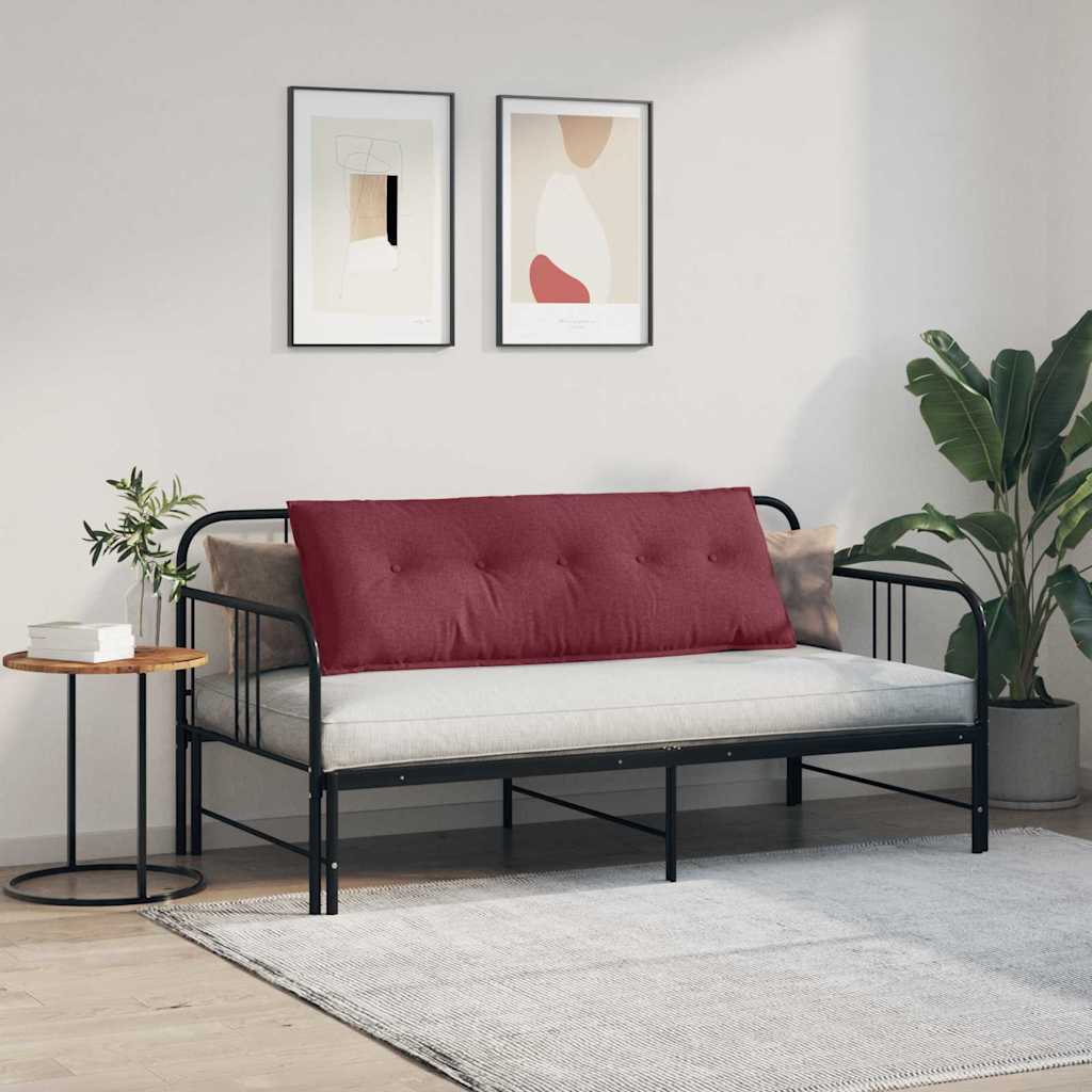 Rugkussen Wijnrood 140 x 19 x 50 cm Stof is nu te koop bij PeponiXL, paradijselijk wonen!