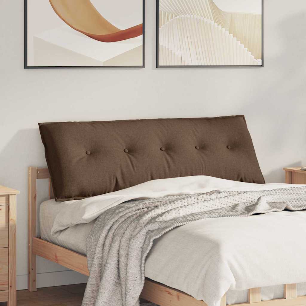Rugkussen Bruin 140 x 19 x 50 cm Stof is nu te koop bij PeponiXL, paradijselijk wonen!