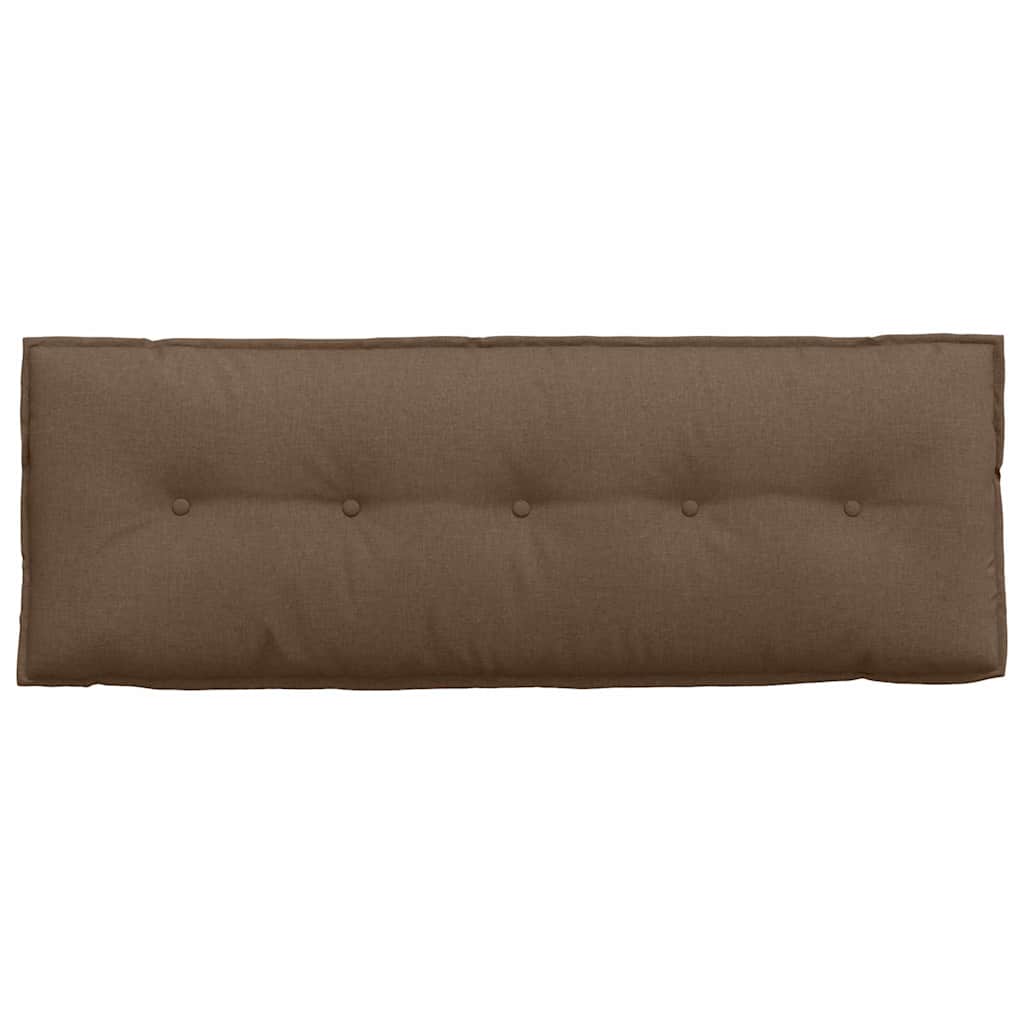 Rugkussen Bruin 140 x 19 x 50 cm Stof is nu te koop bij PeponiXL, paradijselijk wonen!
