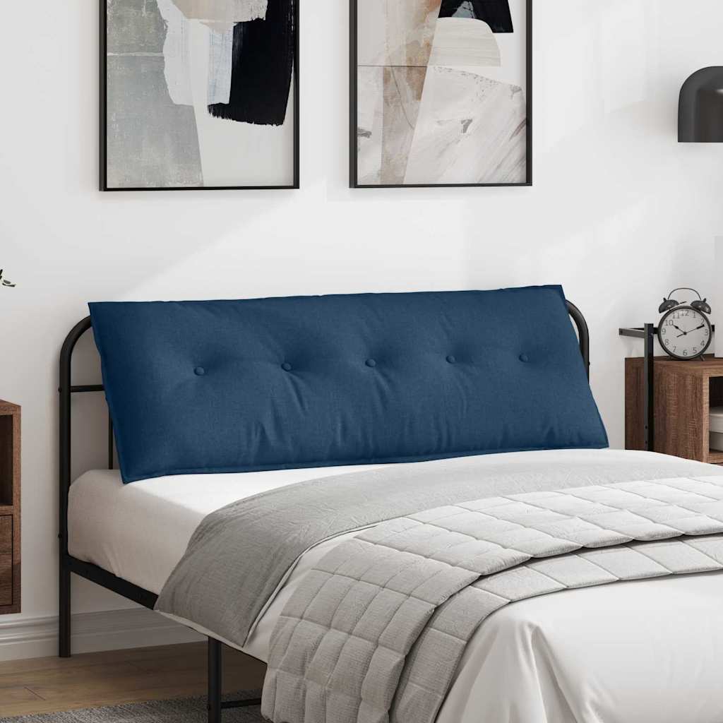 Rugkussen Blauw 140 x 19 x 50 cm Stof is nu te koop bij PeponiXL, paradijselijk wonen!