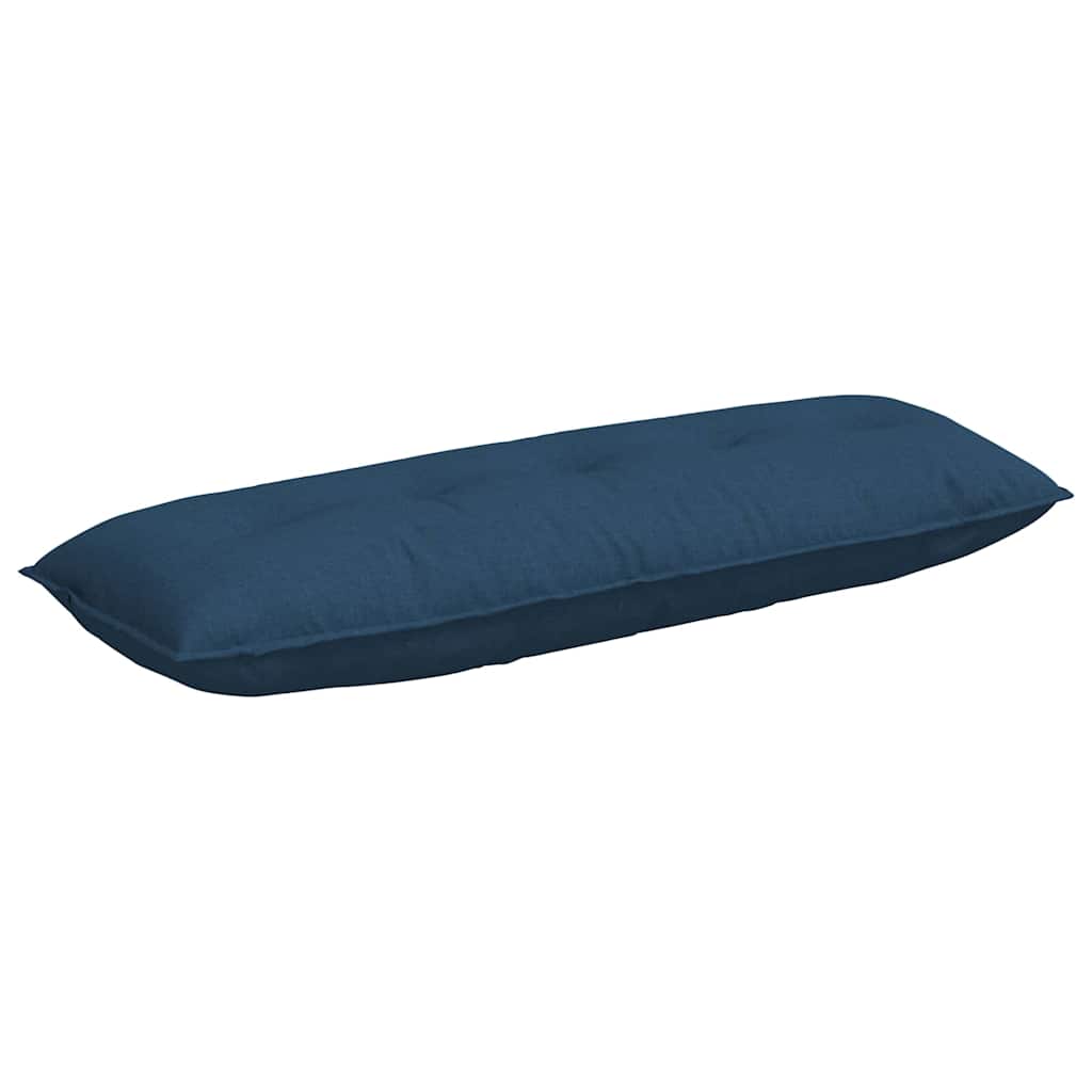 Rugkussen Blauw 140 x 19 x 50 cm Stof is nu te koop bij PeponiXL, paradijselijk wonen!