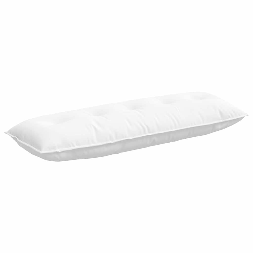 Rugkussen Wit 140 x 19 x 50 cm Stof is nu te koop bij PeponiXL, paradijselijk wonen!