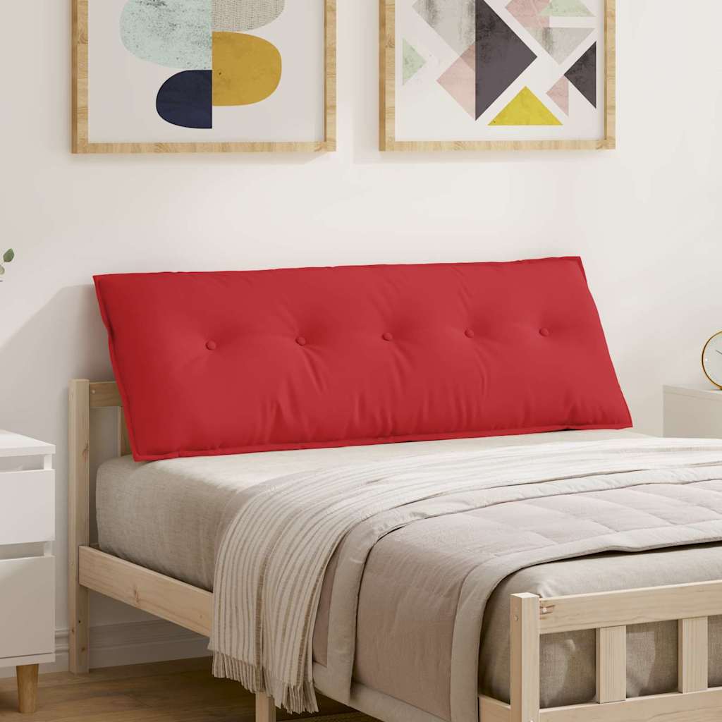 Rugkussen Rood 140 x 19 x 50 cm Stof is nu te koop bij PeponiXL, paradijselijk wonen!