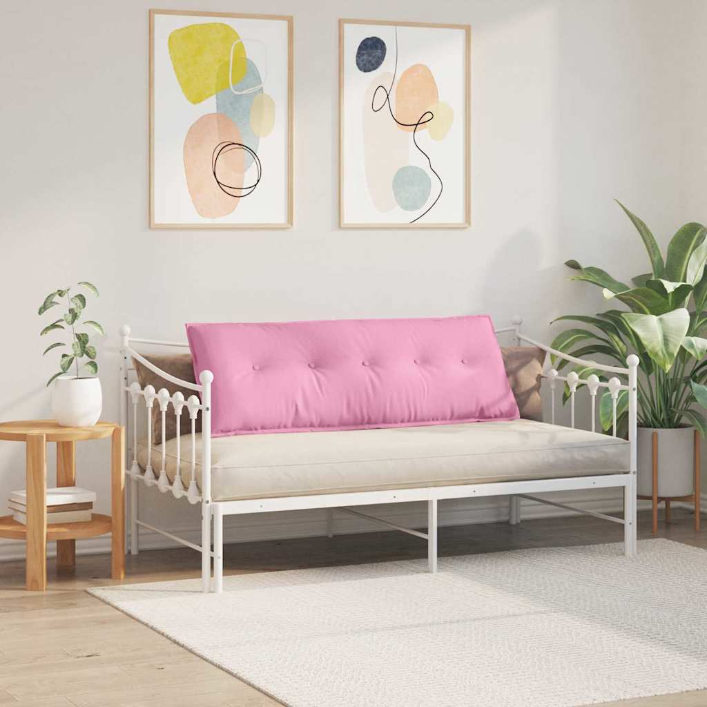 Rugkussen Roze 140 x 19 x 50 cm Stof is nu te koop bij PeponiXL, paradijselijk wonen!