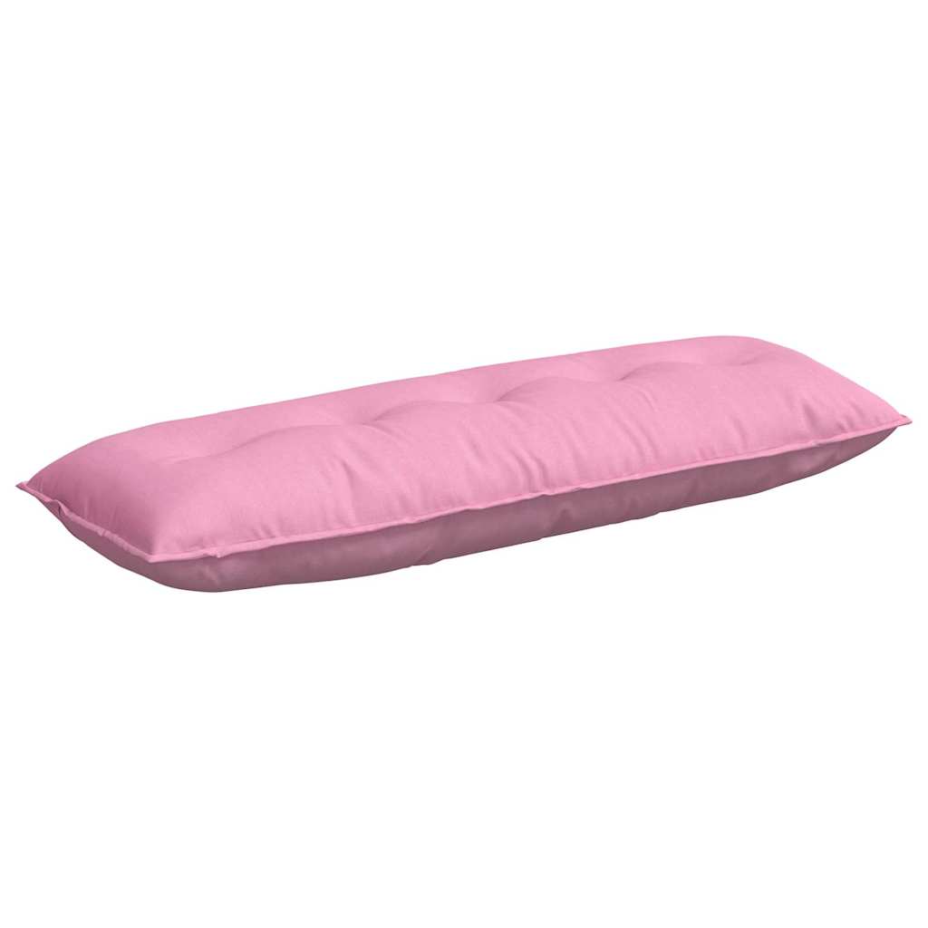 Rugkussen Roze 140 x 19 x 50 cm Stof is nu te koop bij PeponiXL, paradijselijk wonen!