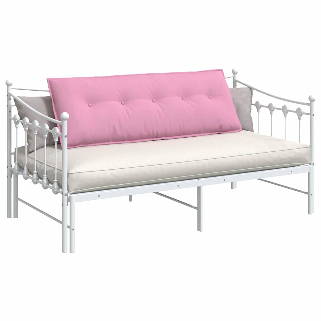 Rugkussen Roze 140 x 19 x 50 cm Stof is nu te koop bij PeponiXL, paradijselijk wonen!