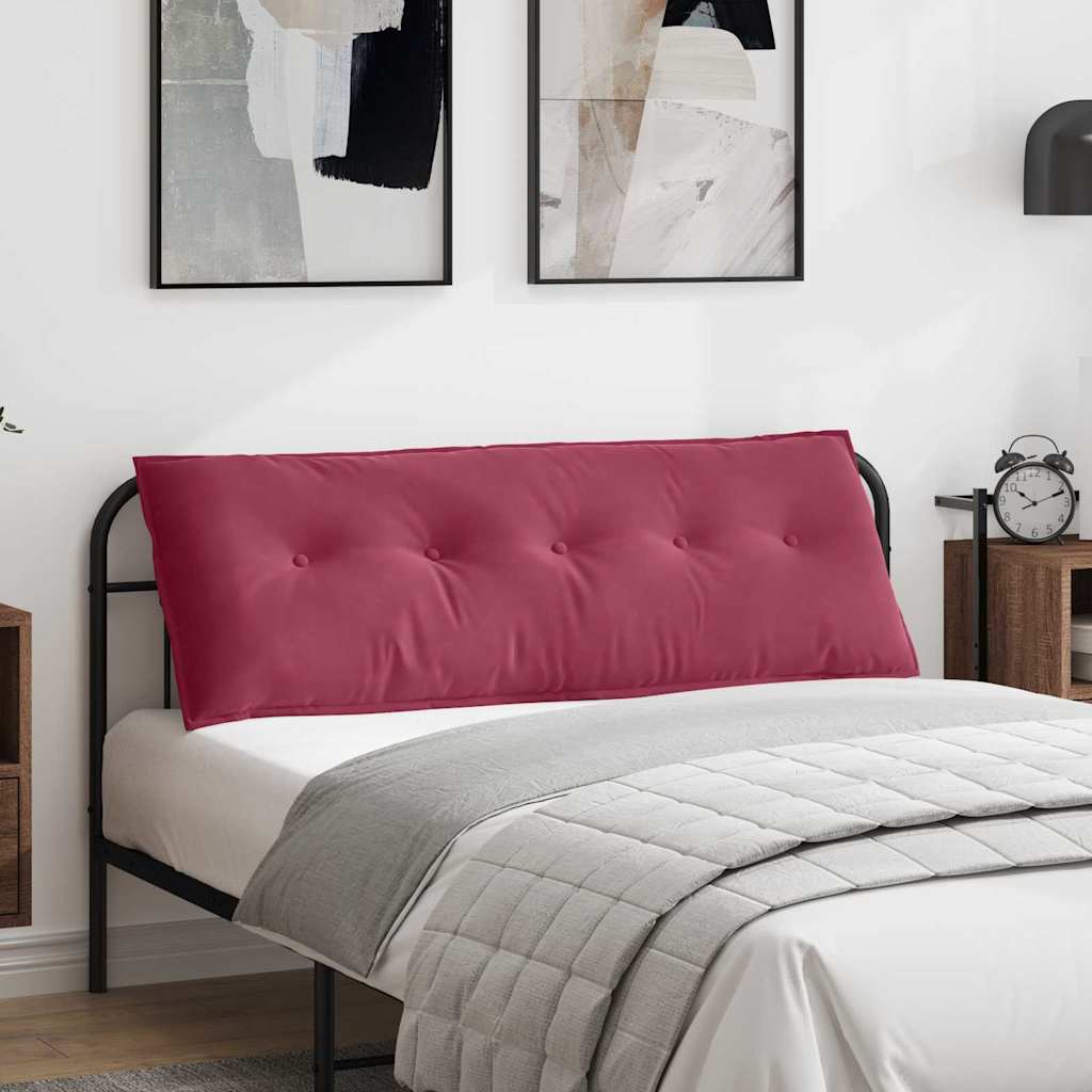 Rugkussen Wijnrood 140 x 50 cm Cordstof is nu te koop bij PeponiXL, paradijselijk wonen!