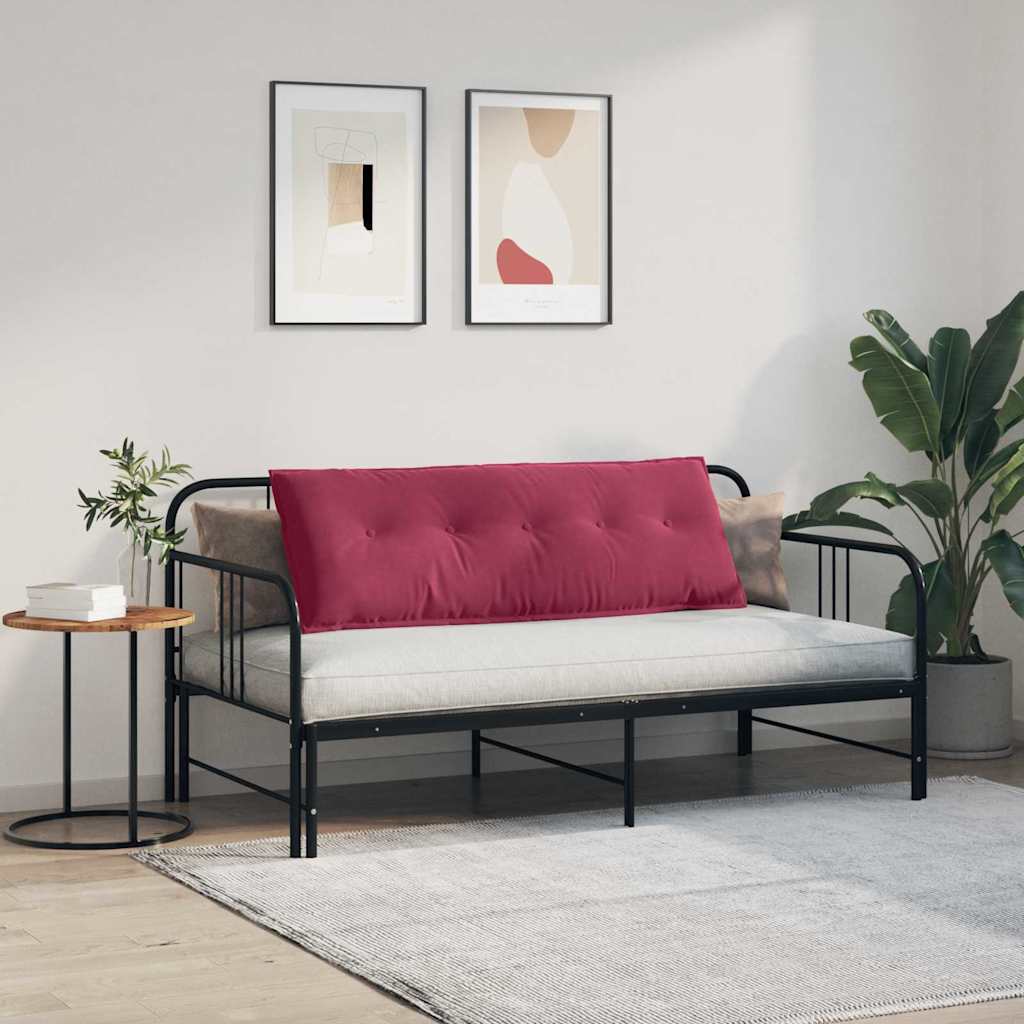 Rugkussen Wijnrood 140 x 50 cm Cordstof is nu te koop bij PeponiXL, paradijselijk wonen!