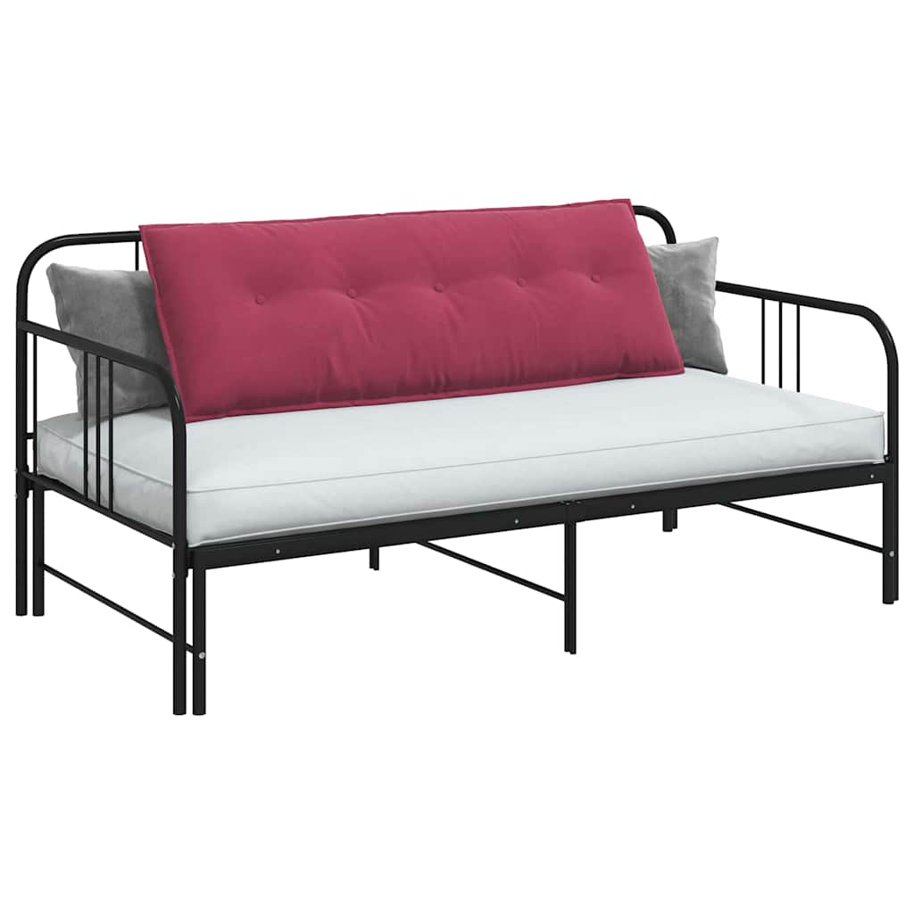 Rugkussen Wijnrood 140 x 50 cm Cordstof is nu te koop bij PeponiXL, paradijselijk wonen!