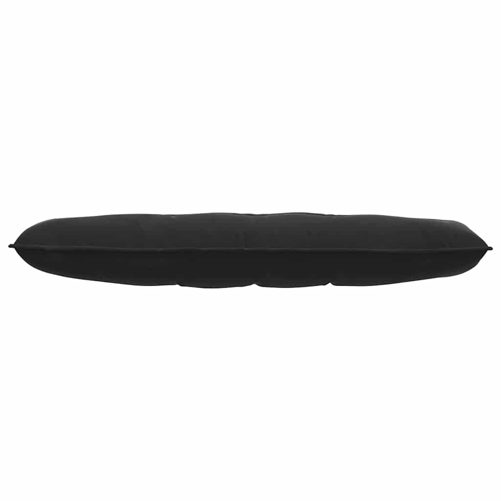 Rugkussen Zwart 140 x 50 cm Cordstof is nu te koop bij PeponiXL, paradijselijk wonen!