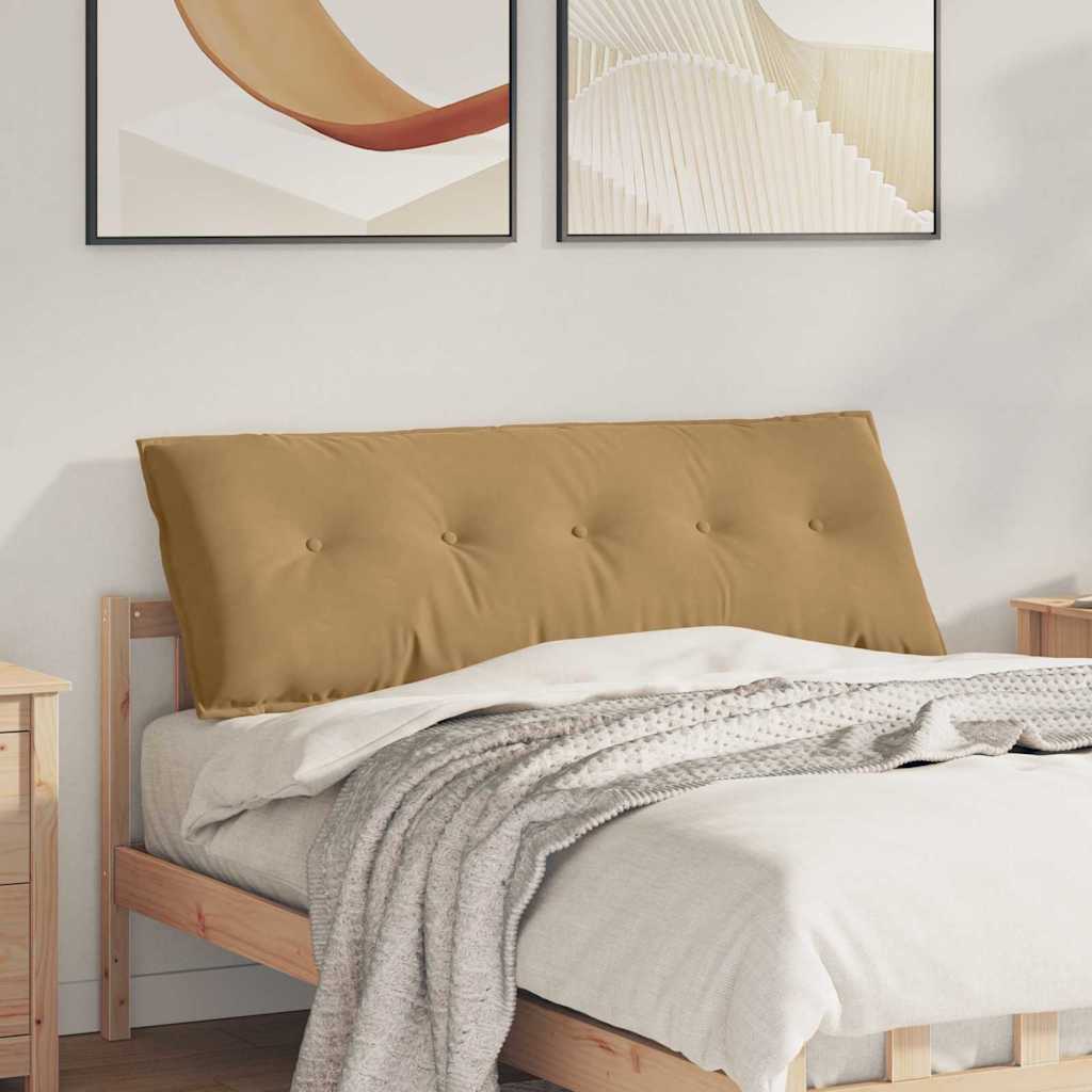 Rugkussen Bruin 140 x 50 cm Cordstof is nu te koop bij PeponiXL, paradijselijk wonen!