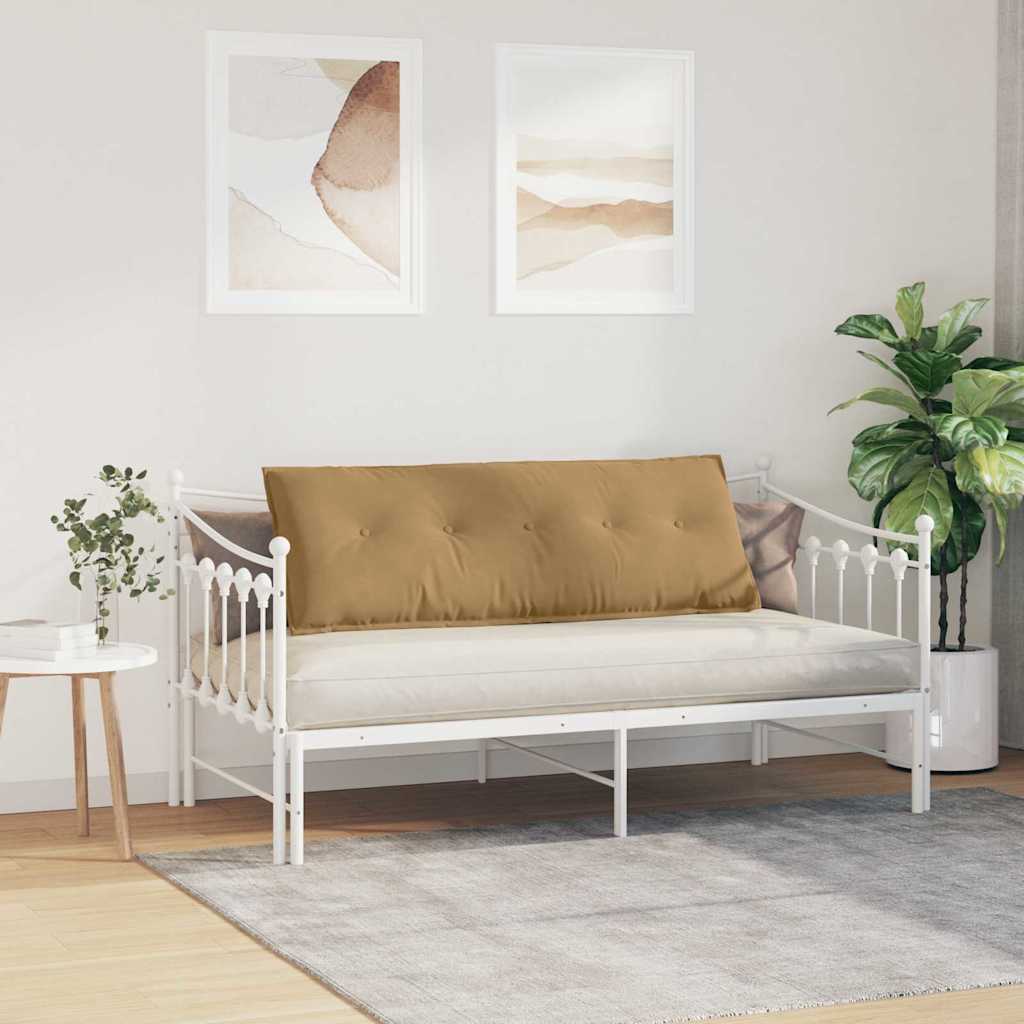 Rugkussen Bruin 140 x 50 cm Cordstof is nu te koop bij PeponiXL, paradijselijk wonen!