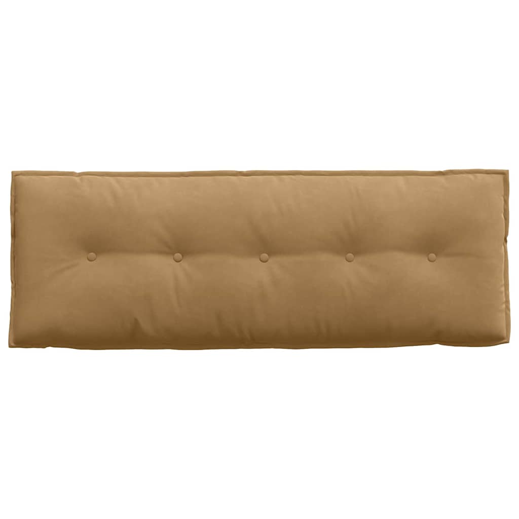 Rugkussen Bruin 140 x 50 cm Cordstof is nu te koop bij PeponiXL, paradijselijk wonen!