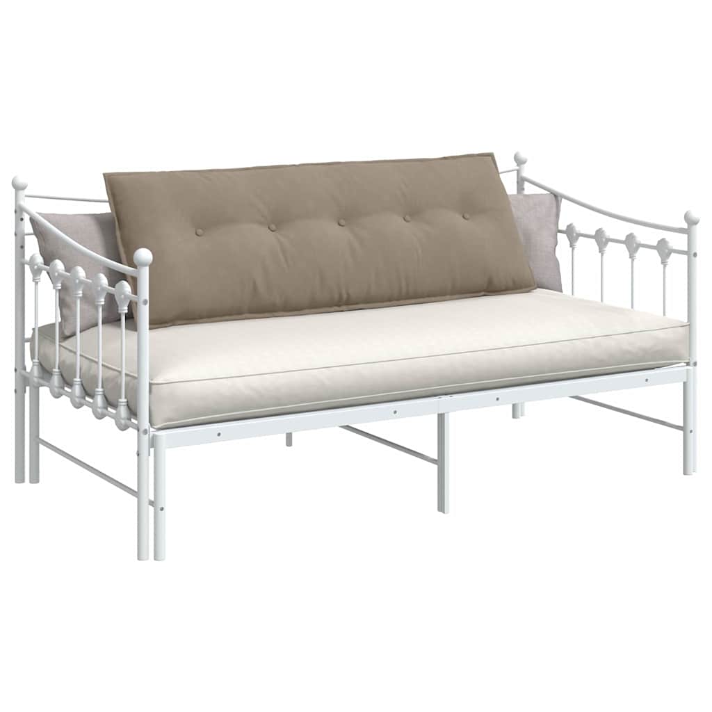 Rugkussen Taupe 140 x 50 cm Microvezel Stof is nu te koop bij PeponiXL, paradijselijk wonen!
