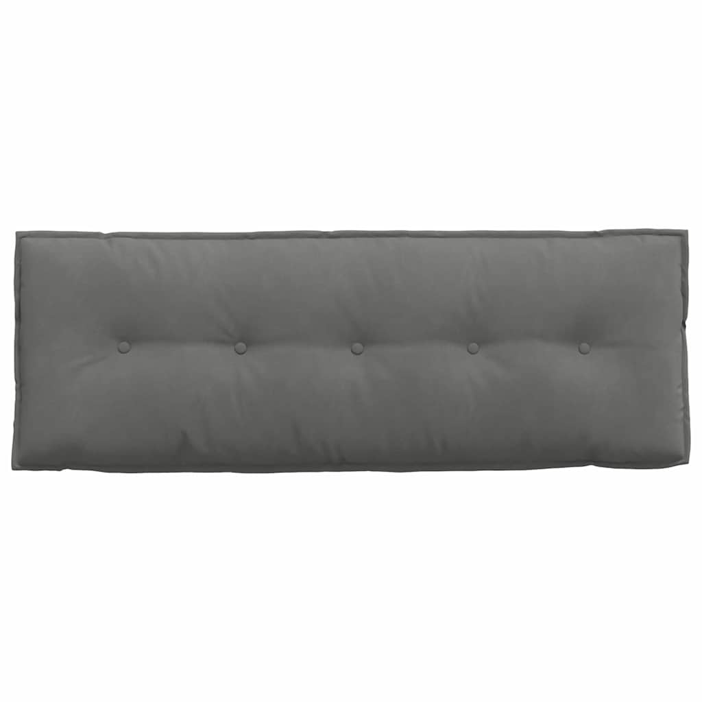 Rugkussen Donkergrijs 140 x 50 cm Microvezel Stof is nu te koop bij PeponiXL, paradijselijk wonen!