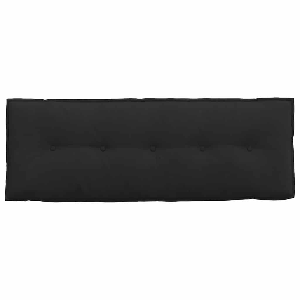 Rugkussen Zwart 140 x 50 cm Microvezel Stof is nu te koop bij PeponiXL, paradijselijk wonen!