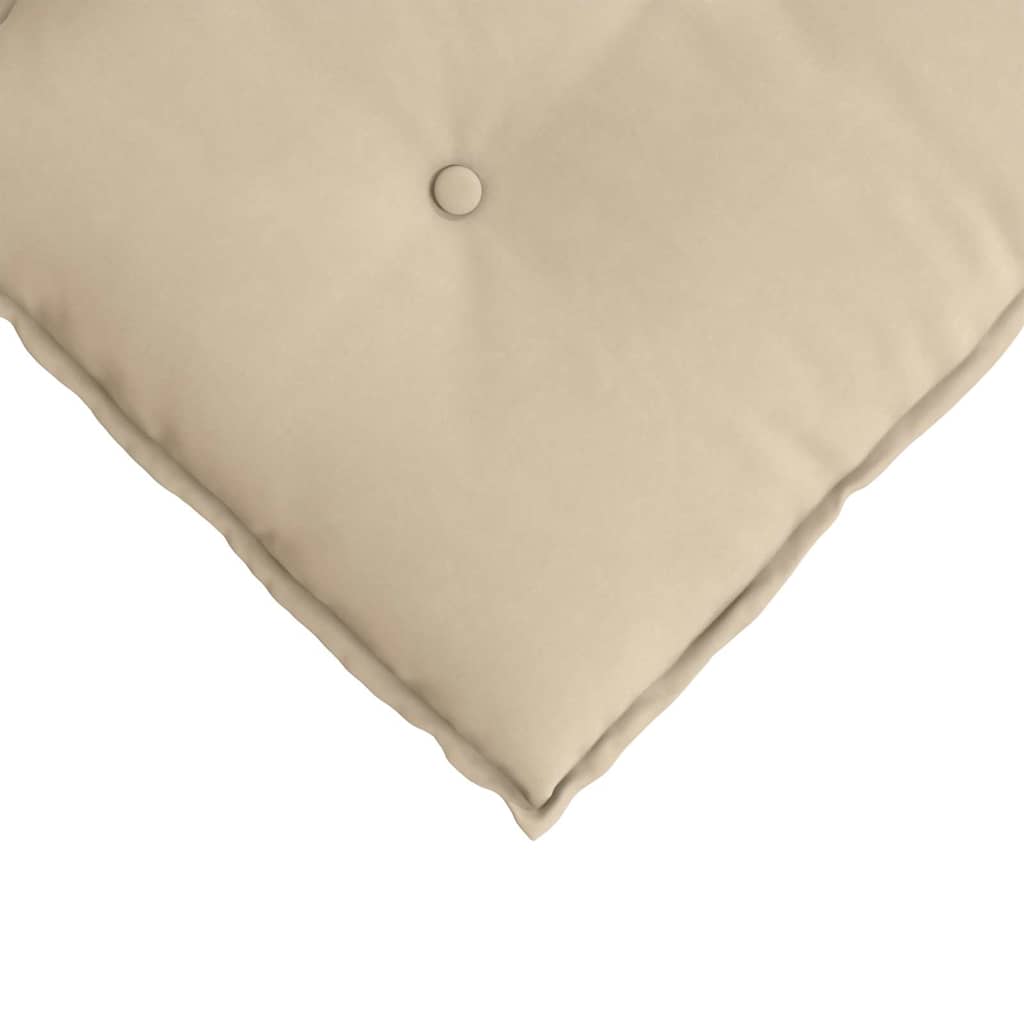 Rugkussen Crème 140 x 50 cm Microvezel Stof is nu te koop bij PeponiXL, paradijselijk wonen!