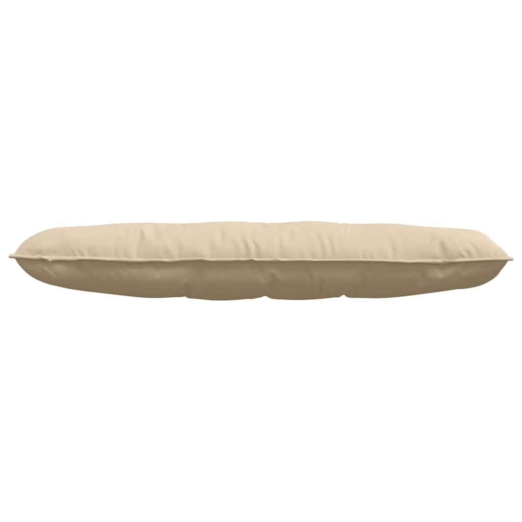Rugkussen Crème 140 x 50 cm Microvezel Stof is nu te koop bij PeponiXL, paradijselijk wonen!
