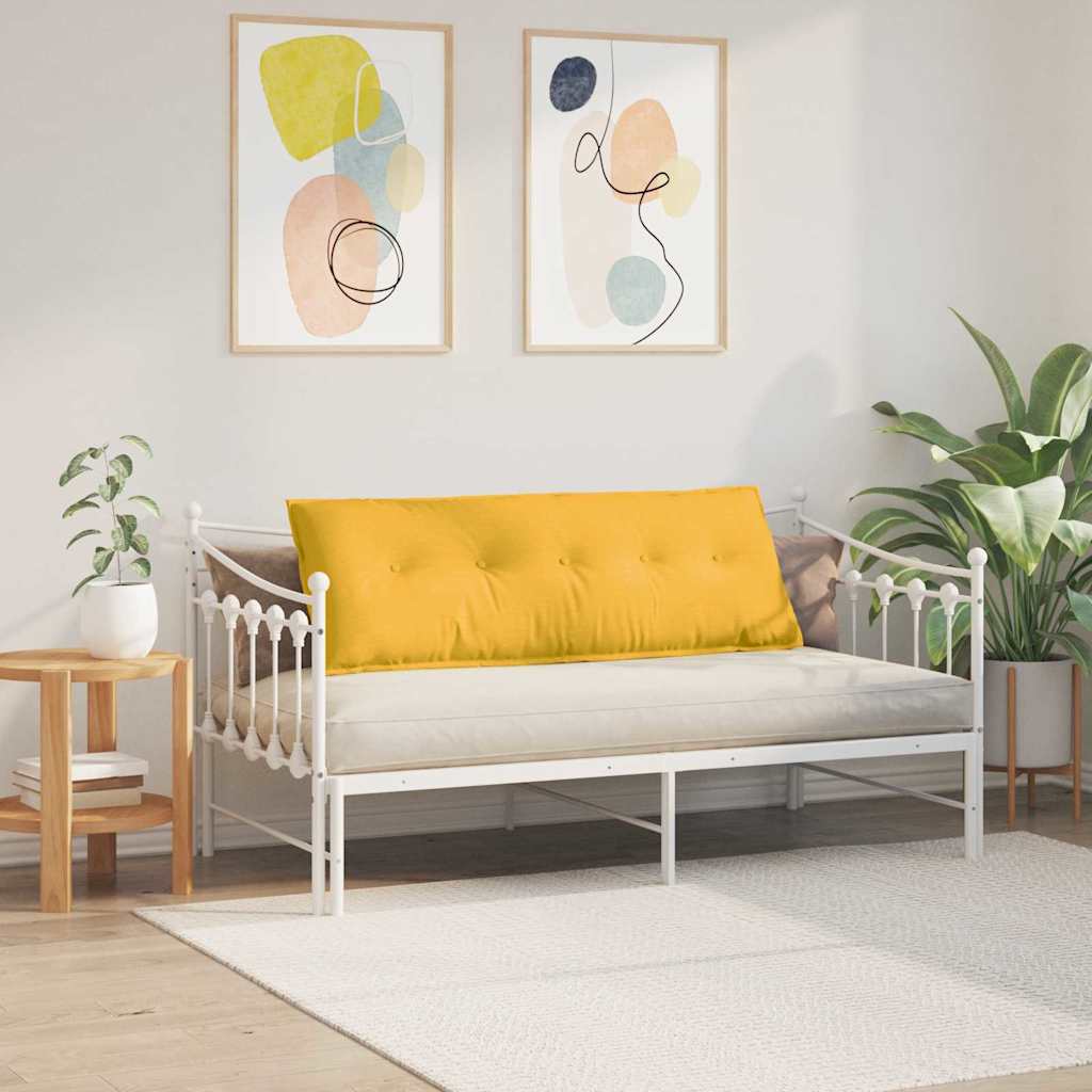 Rugkussen Lichtgeel 140 x 50 cm Cordstof is nu te koop bij PeponiXL, paradijselijk wonen!