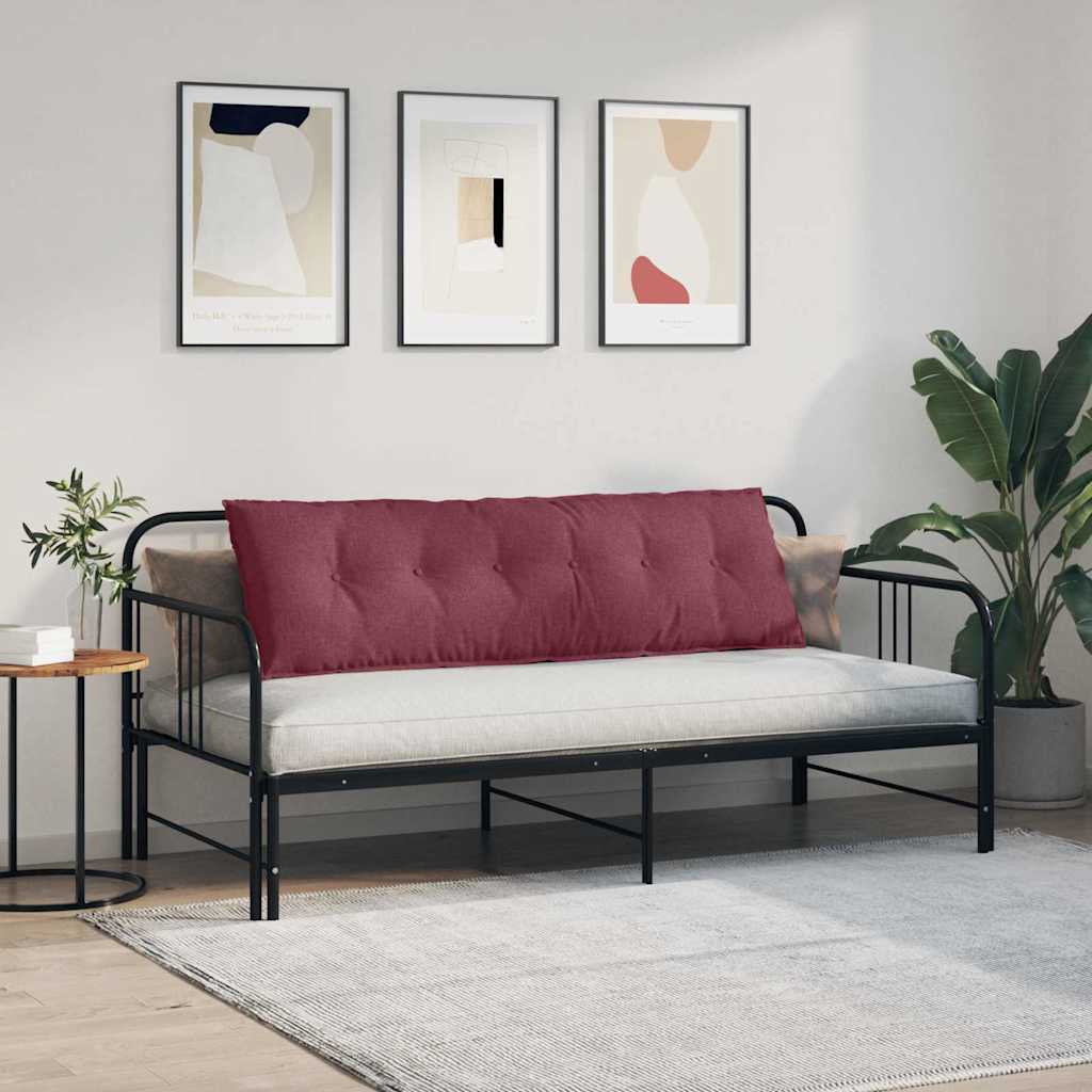Rugkussen Wijnrood 160 x 19 x 50 cm Stof is nu te koop bij PeponiXL, paradijselijk wonen!
