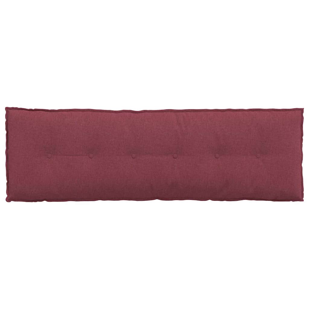 Rugkussen Wijnrood 160 x 19 x 50 cm Stof is nu te koop bij PeponiXL, paradijselijk wonen!