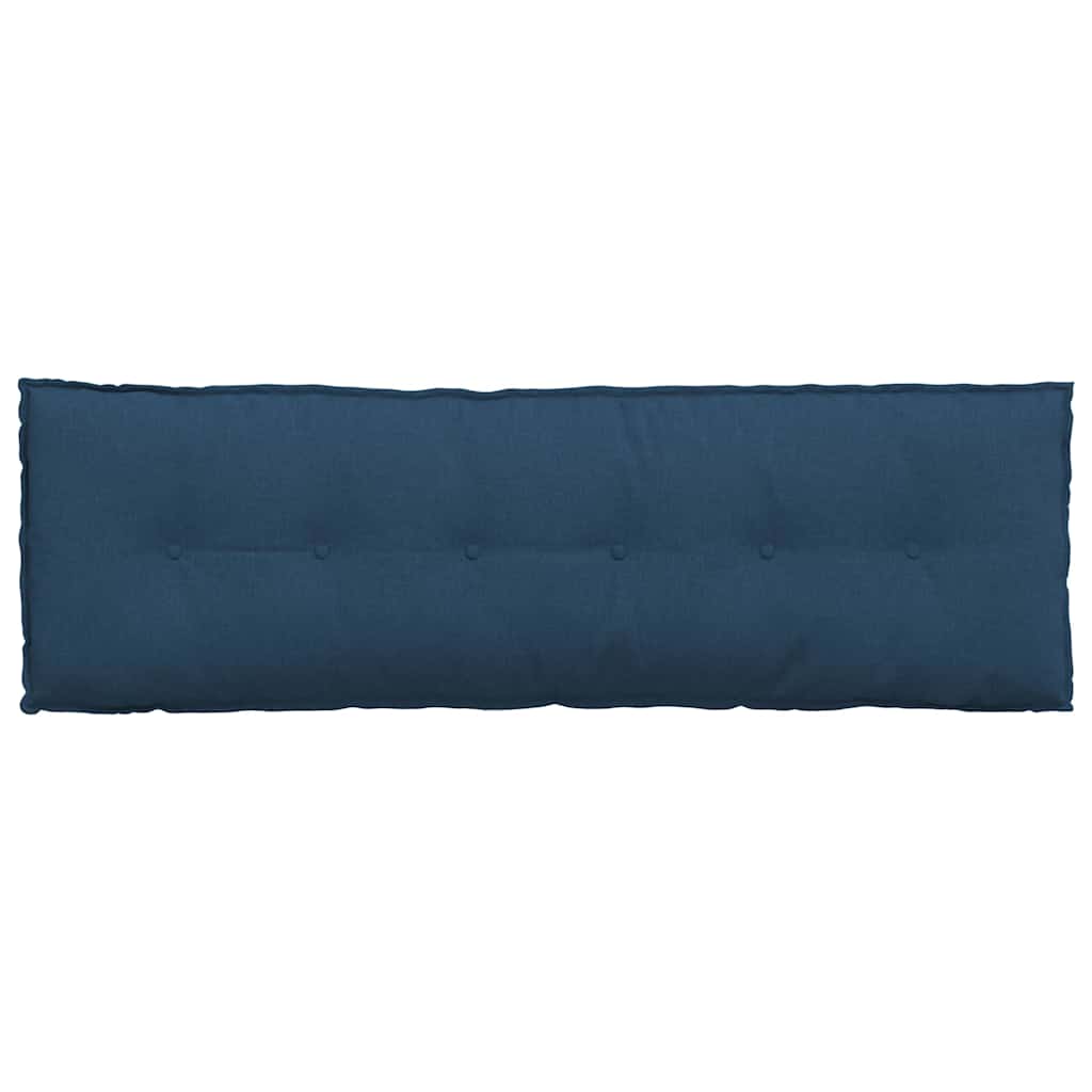Rugkussen Blauw 160 x 19 x 50 cm Stof is nu te koop bij PeponiXL, paradijselijk wonen!