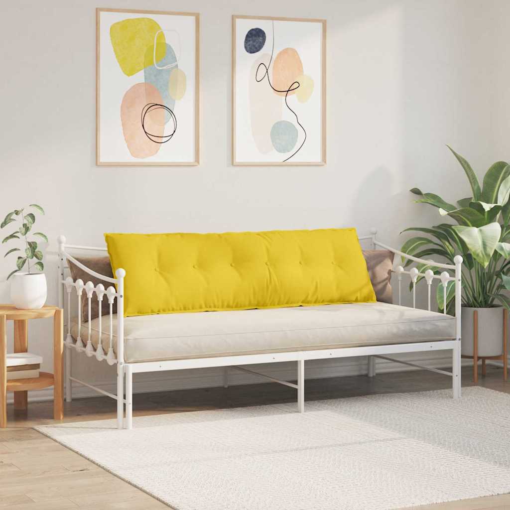 Rugkussen Lichtgeel 160 x 19 x 50 cm Stof is nu te koop bij PeponiXL, paradijselijk wonen!
