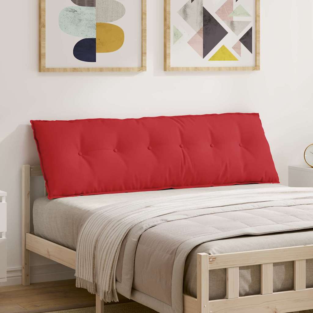 Rugkussen Rood 160 x 19 x 50 cm Stof is nu te koop bij PeponiXL, paradijselijk wonen!