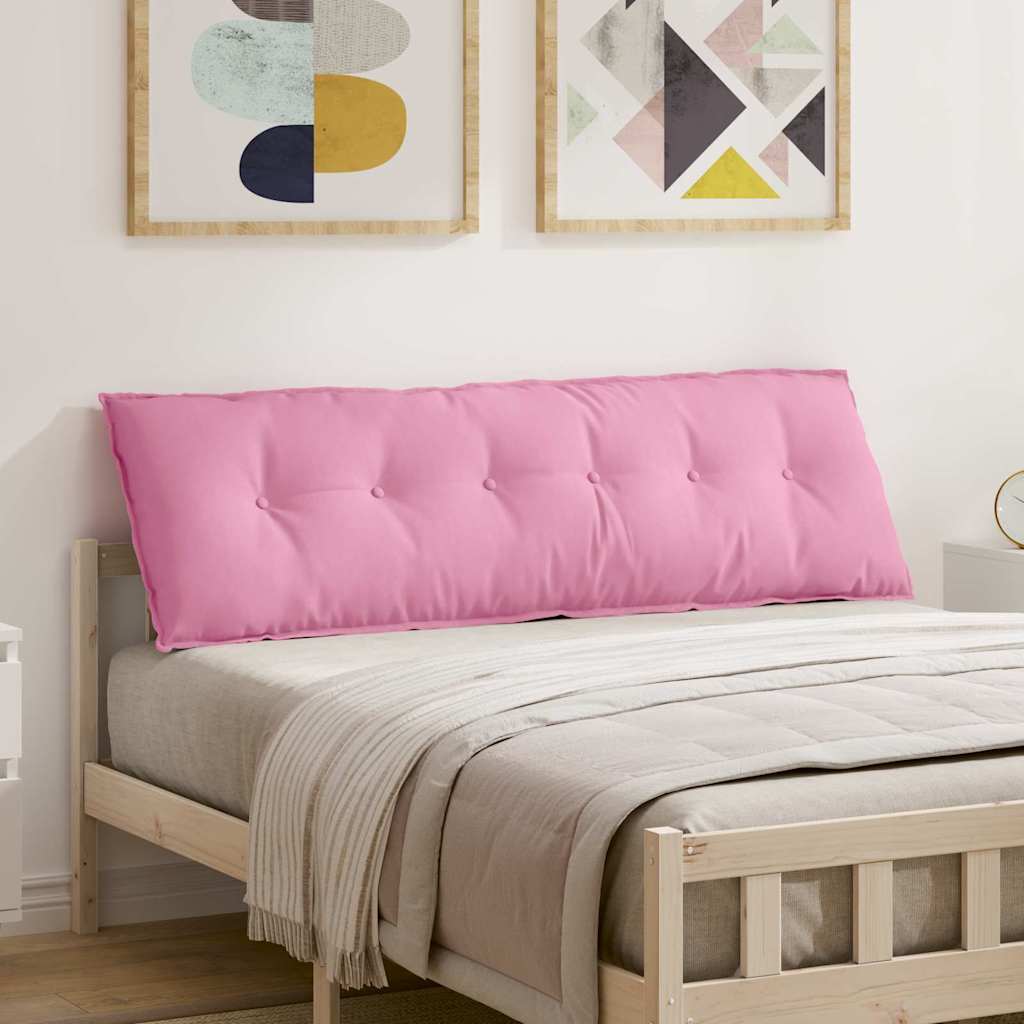 Rugkussen Roze 160 x 19 x 50 cm Stof is nu te koop bij PeponiXL, paradijselijk wonen!