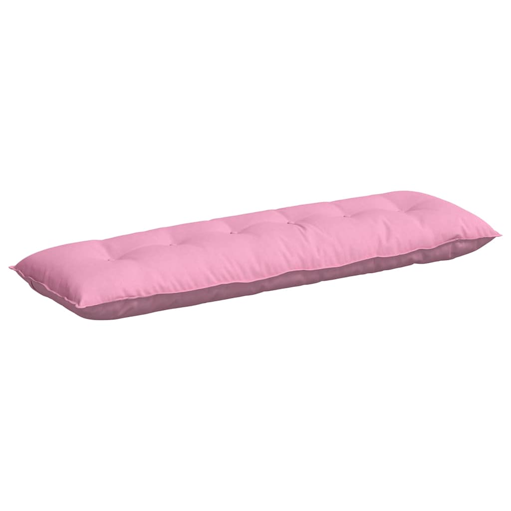 Rugkussen Roze 160 x 19 x 50 cm Stof is nu te koop bij PeponiXL, paradijselijk wonen!