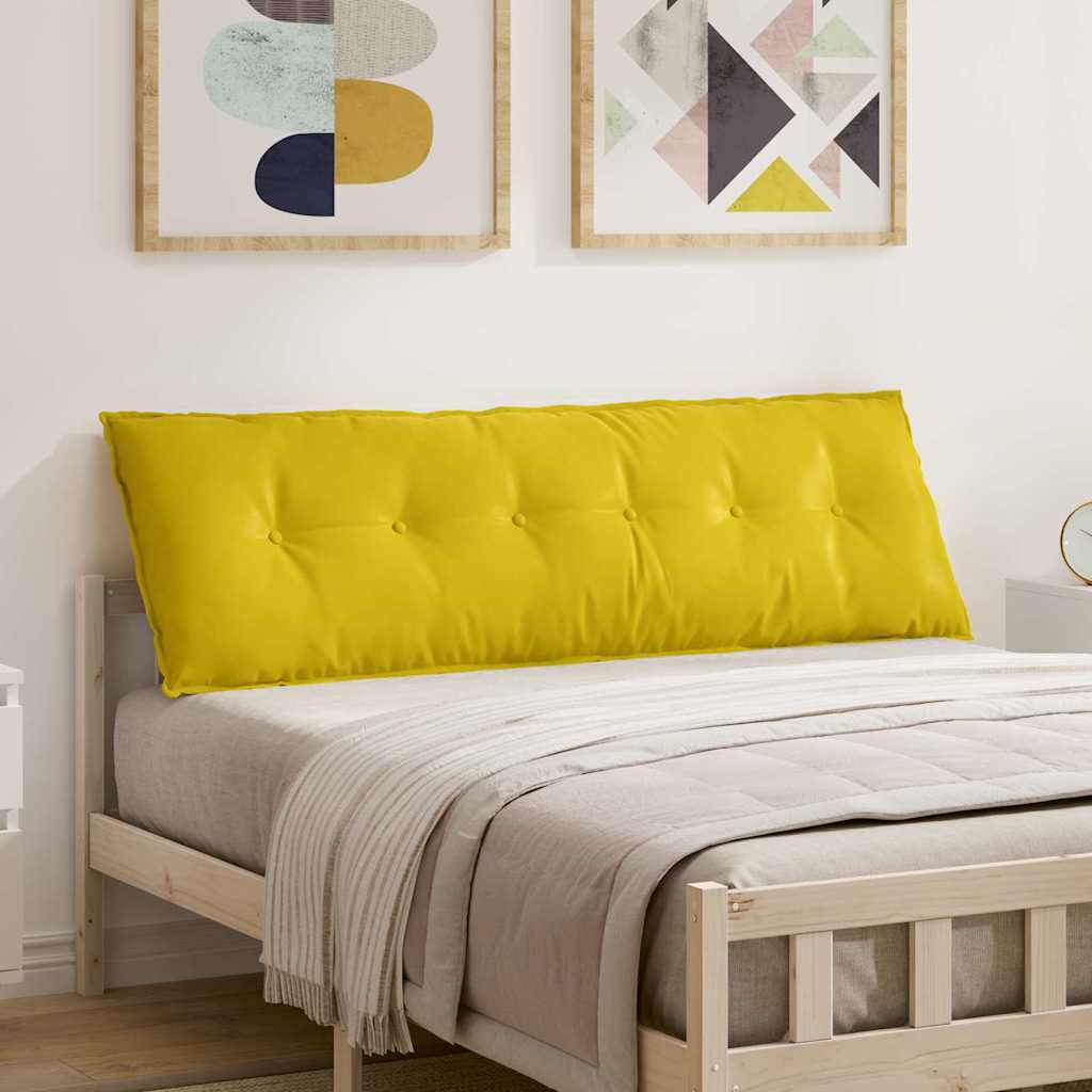 Rugkussen Geel 160 x 50 cm Cordstof is nu te koop bij PeponiXL, paradijselijk wonen!