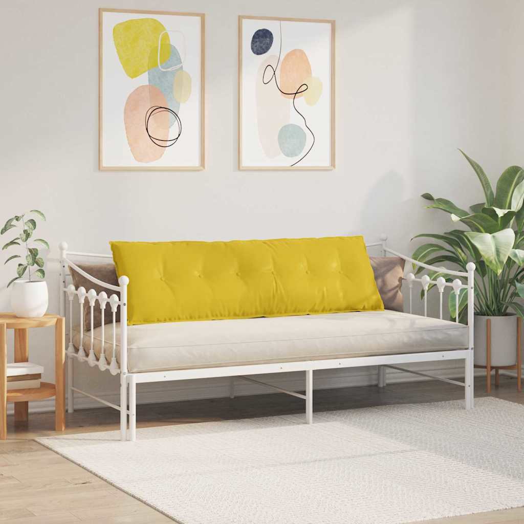 Rugkussen Geel 160 x 50 cm Cordstof is nu te koop bij PeponiXL, paradijselijk wonen!