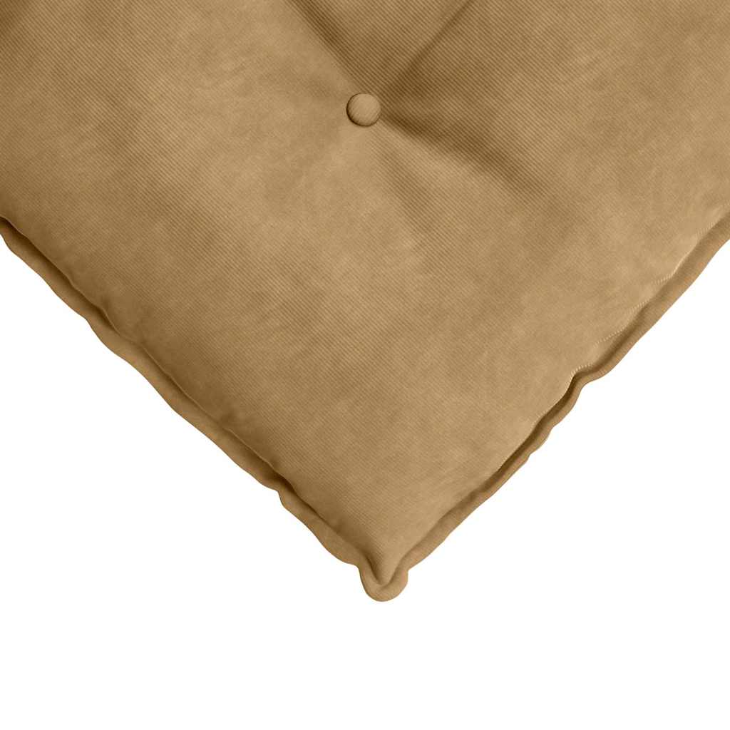 Rugkussen Bruin 160 x 50 cm Cordstof is nu te koop bij PeponiXL, paradijselijk wonen!