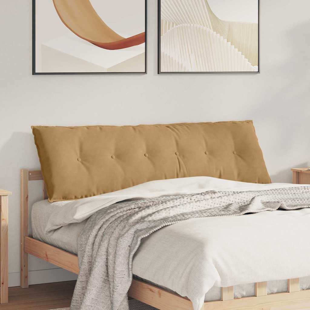 Rugkussen Bruin 160 x 50 cm Cordstof is nu te koop bij PeponiXL, paradijselijk wonen!