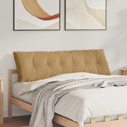 Rugkussen Bruin 160 x 50 cm Cordstof is nu te koop bij PeponiXL, paradijselijk wonen!