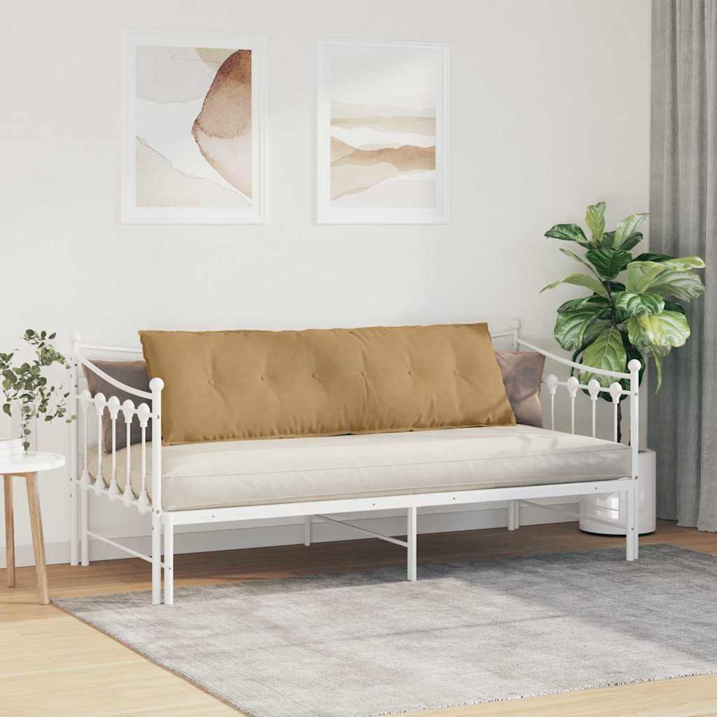 Rugkussen Bruin 160 x 50 cm Cordstof is nu te koop bij PeponiXL, paradijselijk wonen!