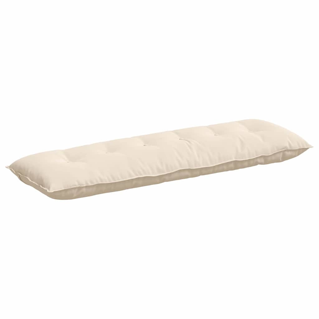 Rugkussen Beige 160 x 50 cm Microvezel Stof is nu te koop bij PeponiXL, paradijselijk wonen!