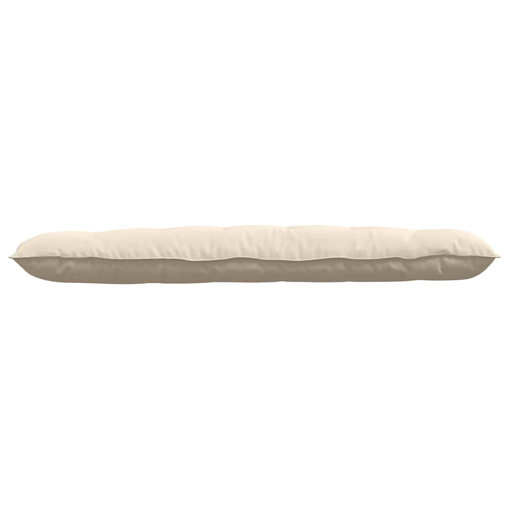 Rugkussen Beige 160 x 50 cm Microvezel Stof is nu te koop bij PeponiXL, paradijselijk wonen!