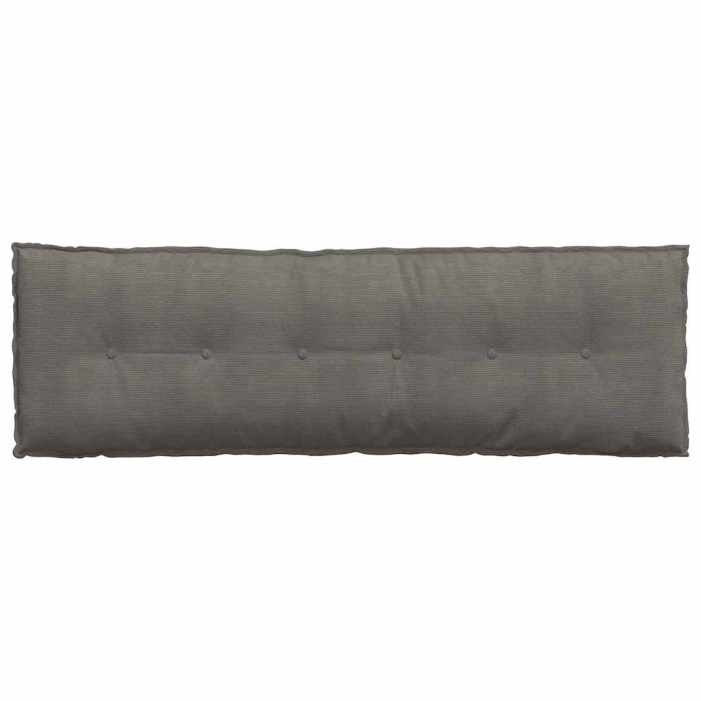 Rugkussen Lichtgrijs 160 x 50 cm Cordstof is nu te koop bij PeponiXL, paradijselijk wonen!
