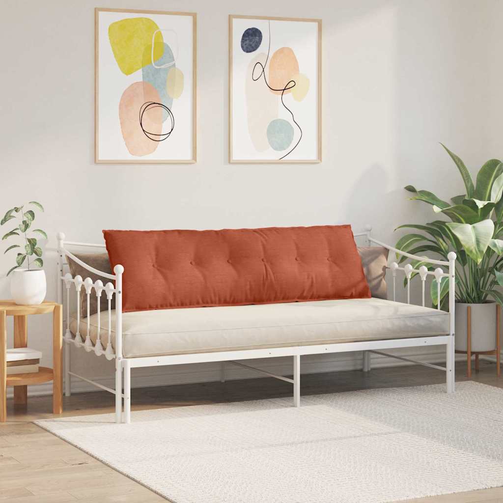 Rugkussen Rood-oranje 160 x 50 cm Cordstof is nu te koop bij PeponiXL, paradijselijk wonen!