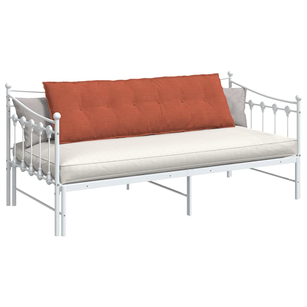 Rugkussen Rood-oranje 160 x 50 cm Cordstof is nu te koop bij PeponiXL, paradijselijk wonen!