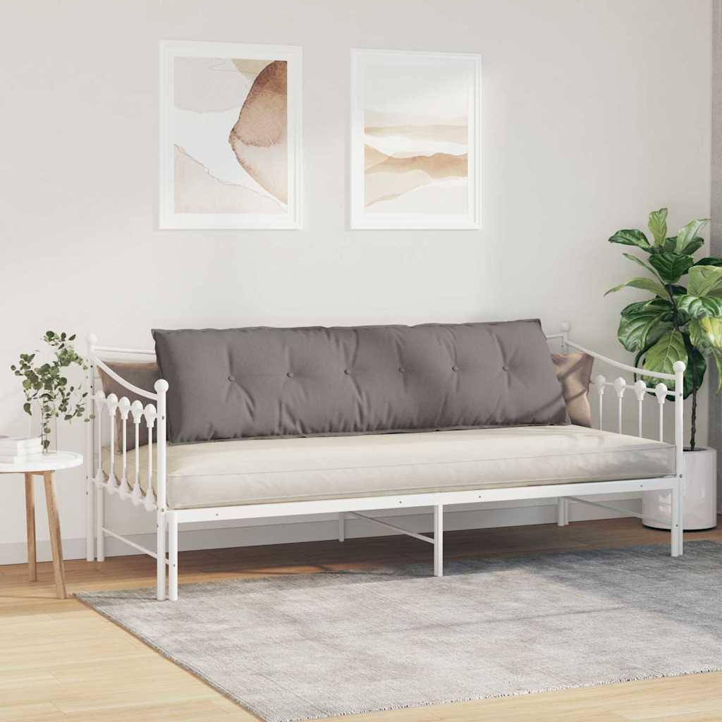 Rugkussen Taupe 180 x 19 x 50 cm Stof is nu te koop bij PeponiXL, paradijselijk wonen!