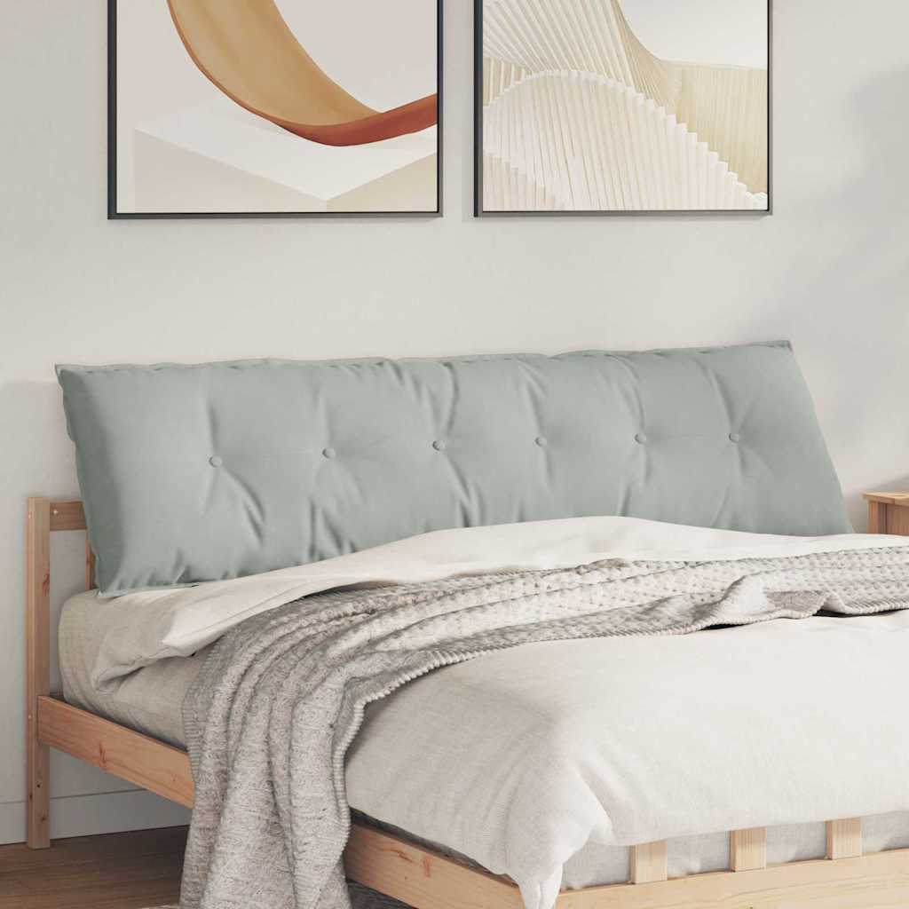 Rugkussen Lichtgrijs 180 x 50 cm Cordstof is nu te koop bij PeponiXL, paradijselijk wonen!