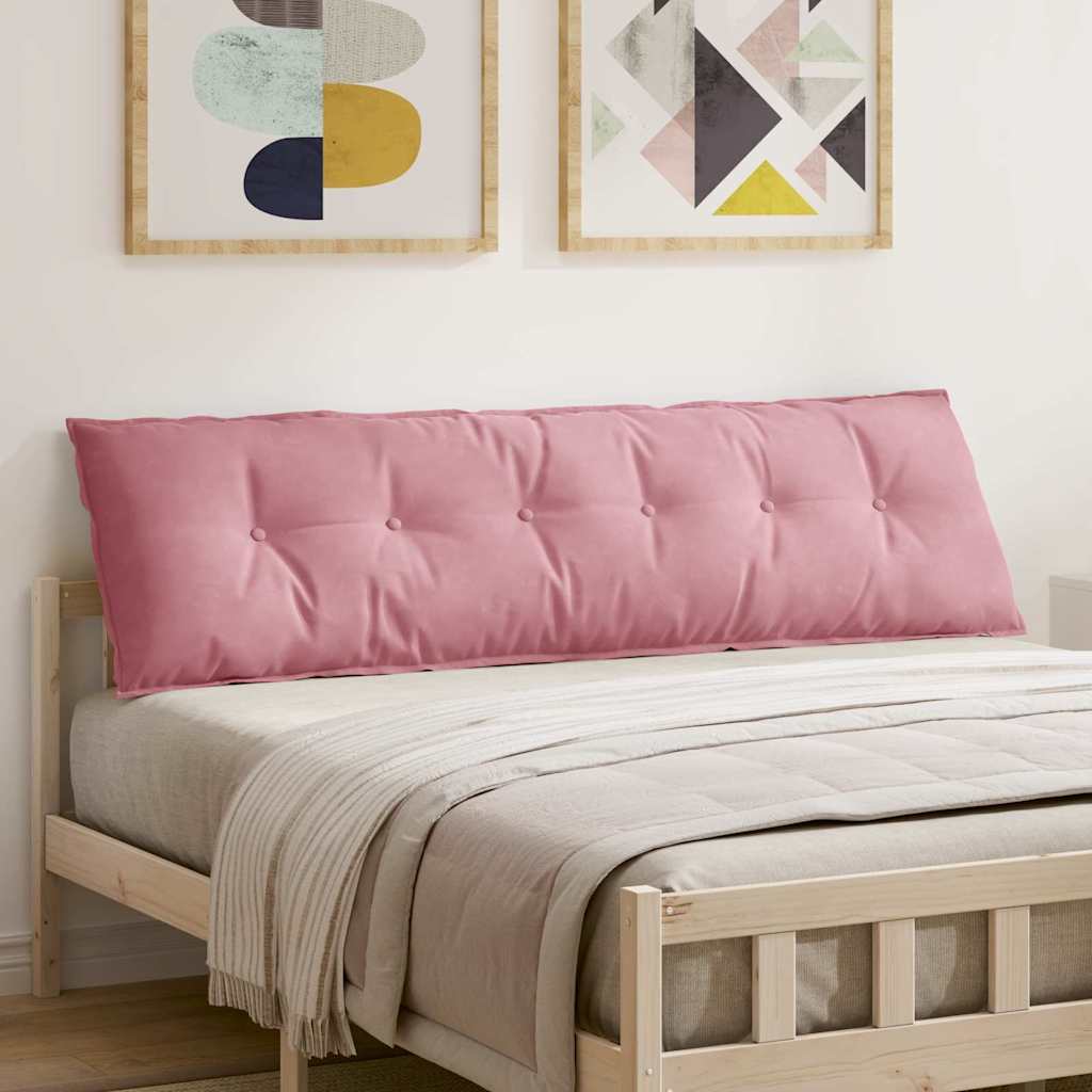 Rugkussen Roze 180 x 50 cm Cordstof is nu te koop bij PeponiXL, paradijselijk wonen!