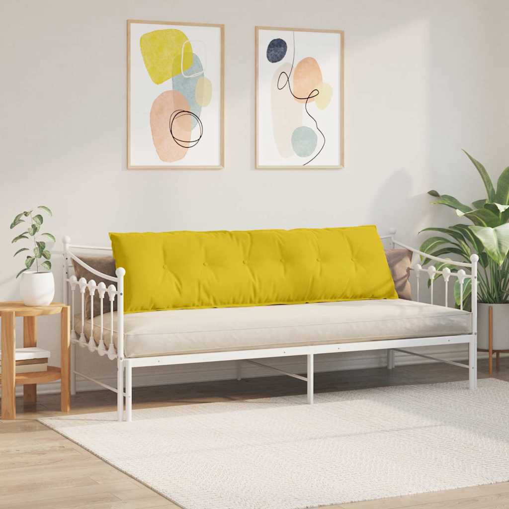 Rugkussen Geel 180 x 50 cm Cordstof is nu te koop bij PeponiXL, paradijselijk wonen!
