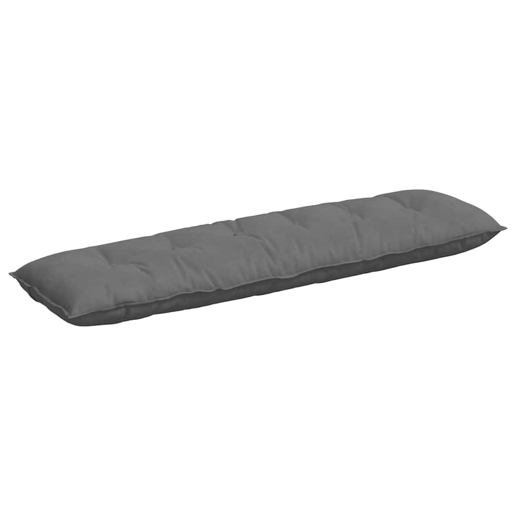 Rugkussen Donkergrijs 180 x 50 cm Microvezel Stof is nu te koop bij PeponiXL, paradijselijk wonen!