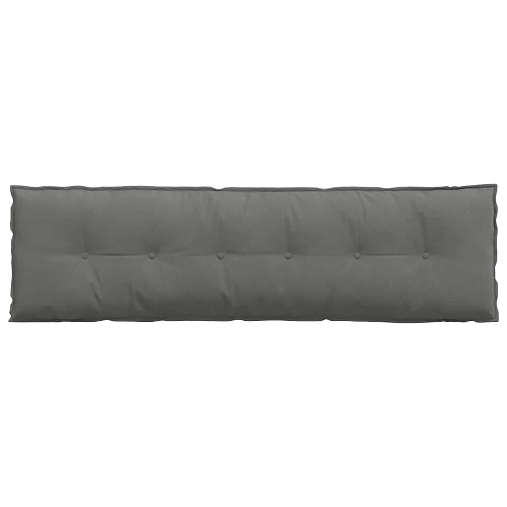 Rugkussen Donkergrijs 180 x 50 cm Microvezel Stof is nu te koop bij PeponiXL, paradijselijk wonen!